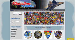 Desktop Screenshot of flightlineinsignia.com